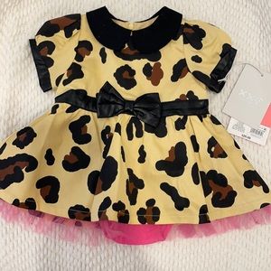 Harajuku Mini Cheetah Dress 6 months